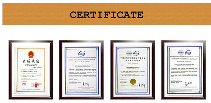 H90 ကြေးဝါ Strip ကွိုင် certificate
